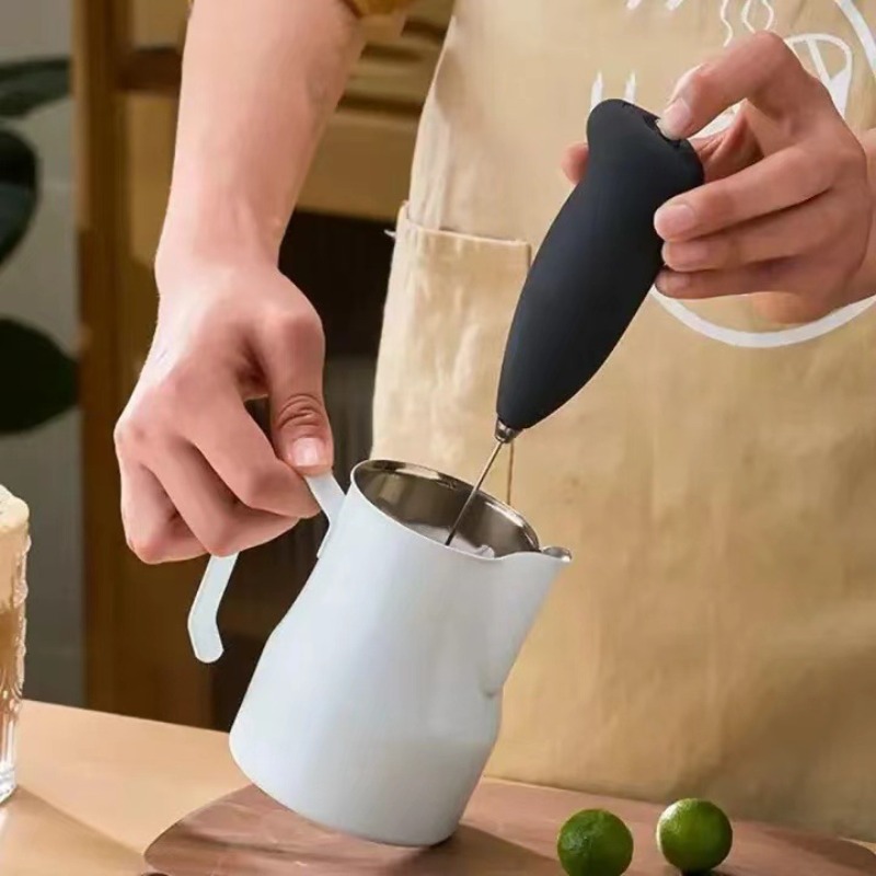 Electric Milk Frother Handheld - Pengocok Susu MINI USB Isi Ulang