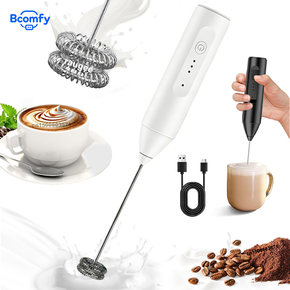 Electric Milk Frother Handheld - Pengocok Susu Elektrik Genggam, Pembuat Busa
