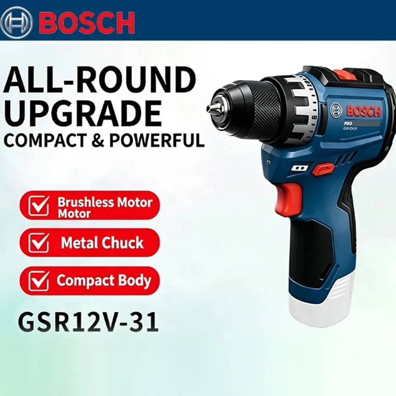 Bosch GSR 12V-31 Bor Listrik T - Home Appliances ulasan dan harga