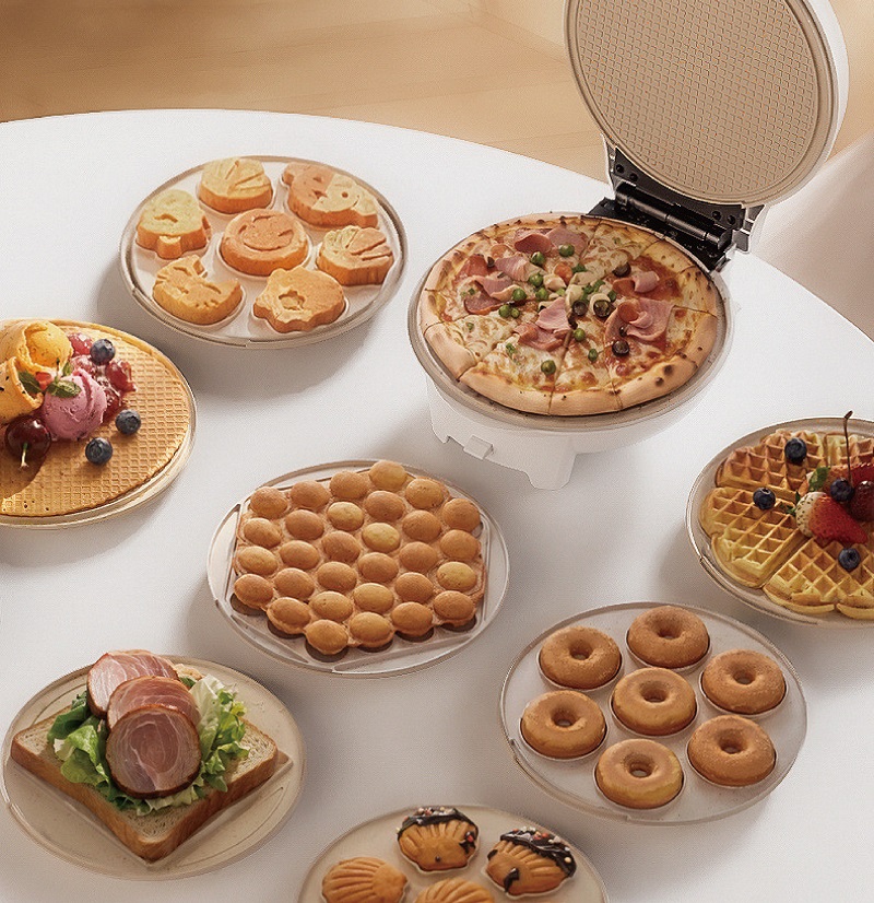 Pembuat Sandwich Mini 750W Pem - Mini Waffle Maker Machine ulasan dan harga