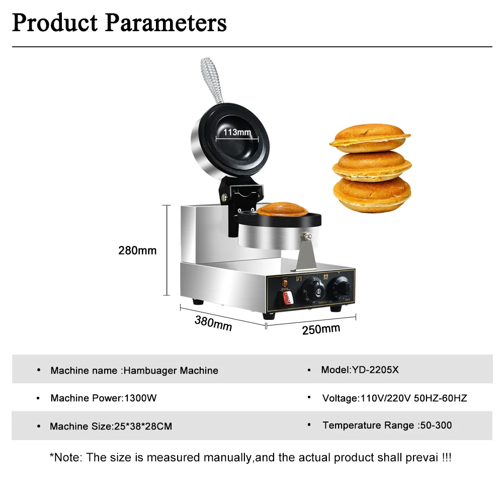 Mesin Pembuat Burger UFO Listr - Mini Waffle Maker Machine ulasan dan harga