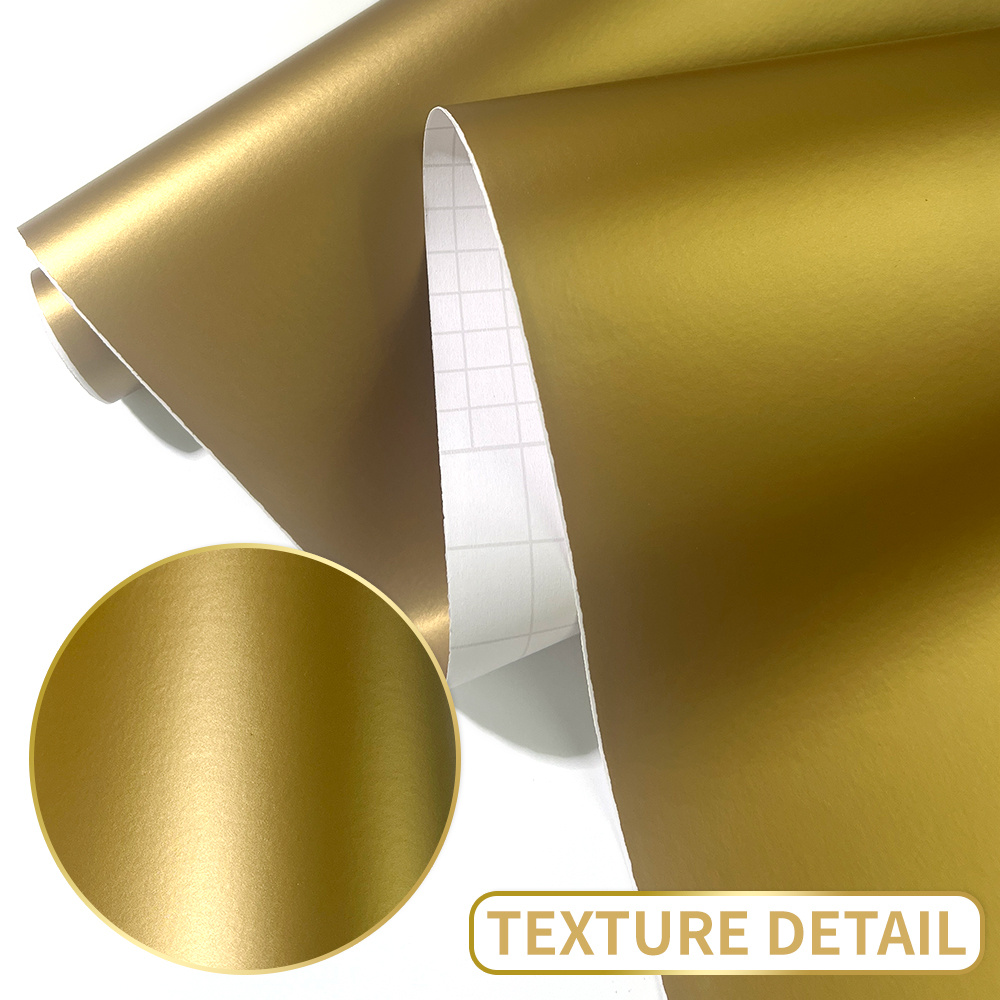 1Roll Stiker Vinyl Matte Gold  - Home Appliances ulasan dan harga