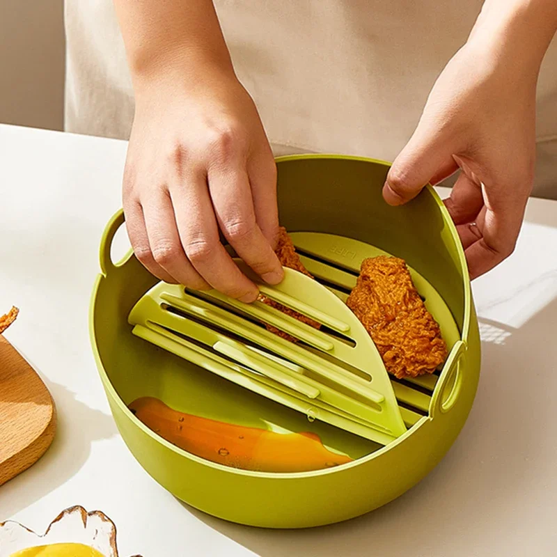 Liner penggorengan udara bulat - Air Fryer Silicone Pot Liner ulasan dan harga