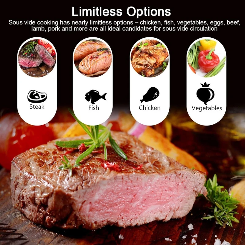 Mesin Sous Vide 1800W, Sirkula - Digital Sous Vide Precision Cooker ulasan dan harga